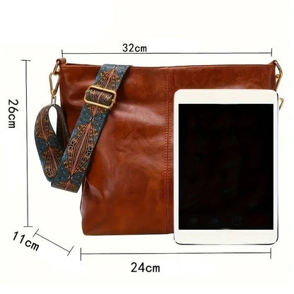 Bolso cruzado estampado