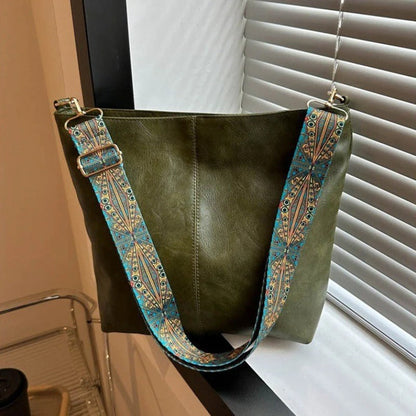 Bolso cruzado estampado