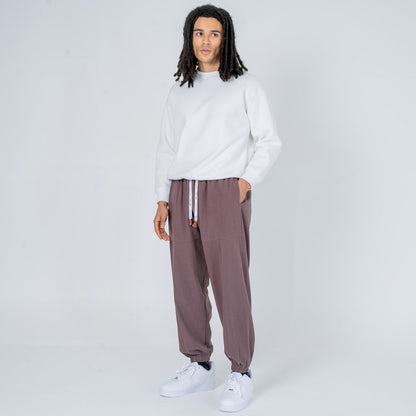 Shao - Pantalones harem cómodos de algodón