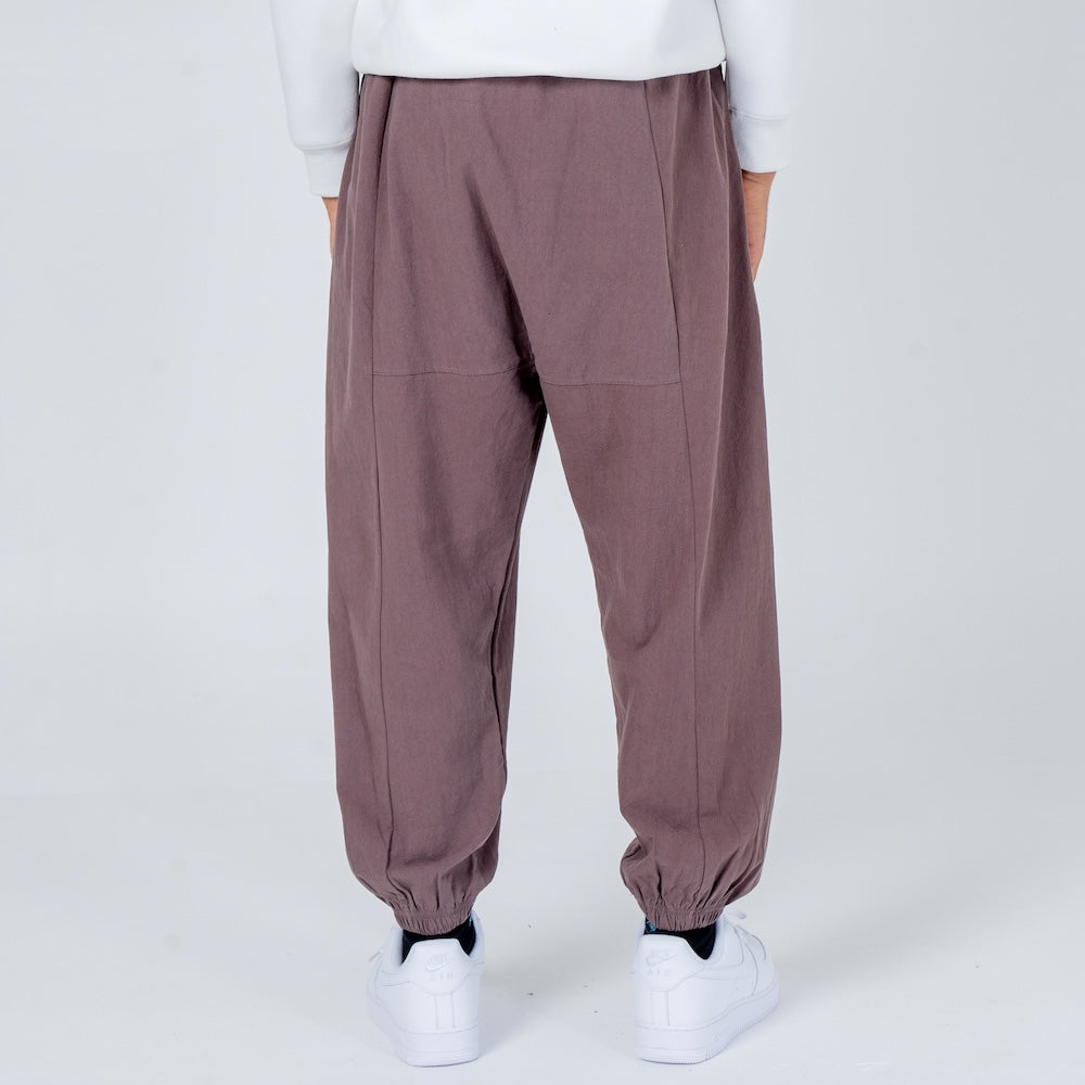 Shao - Pantalones harem cómodos de algodón