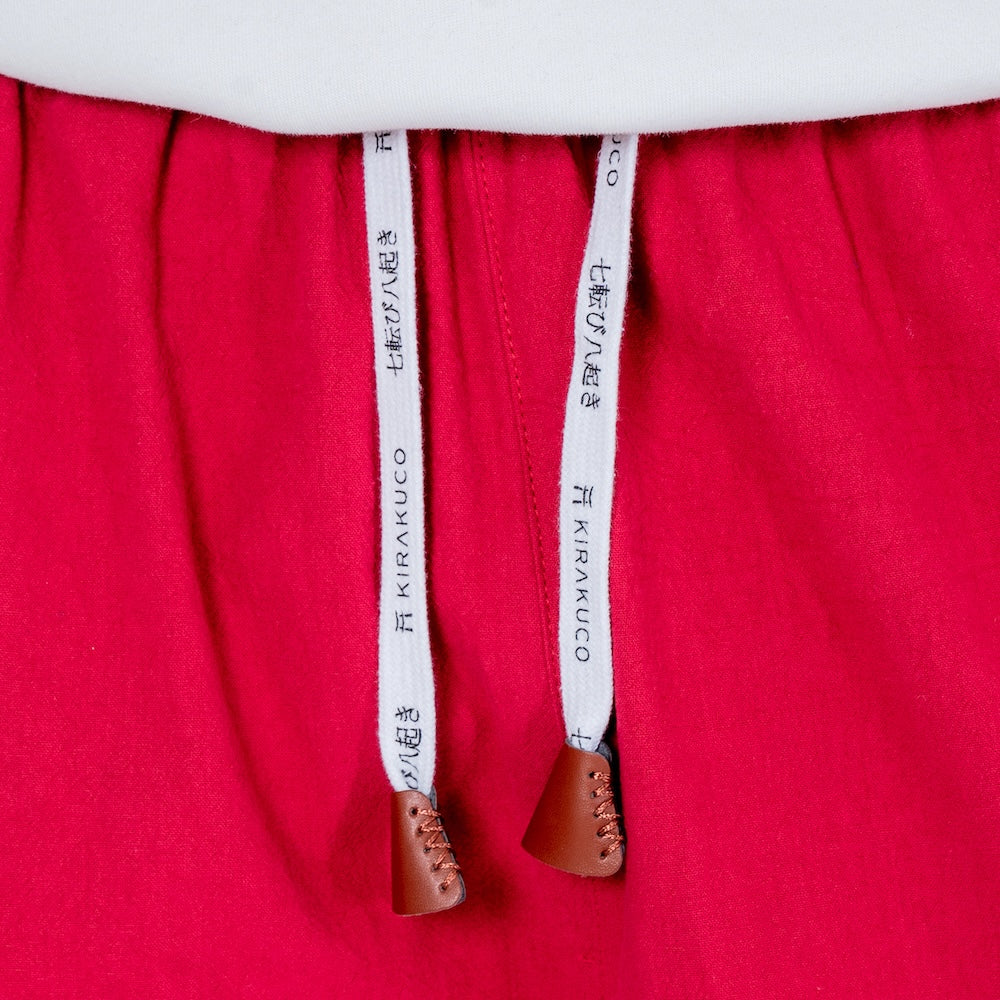 Shao - Pantalones harem cómodos de algodón