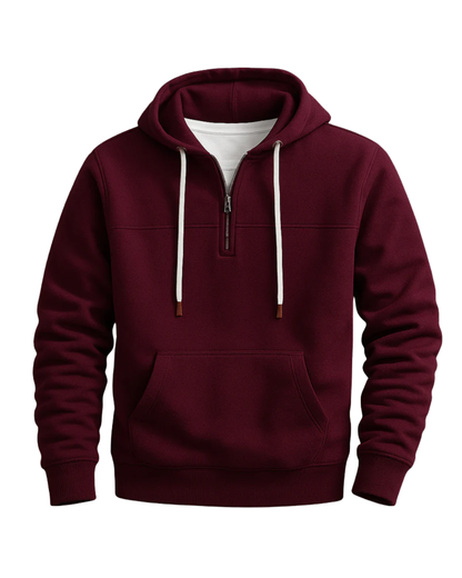 Elegante sudadera con cremallera