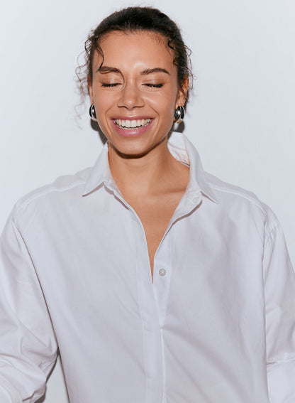 Camisa blanca Oxford