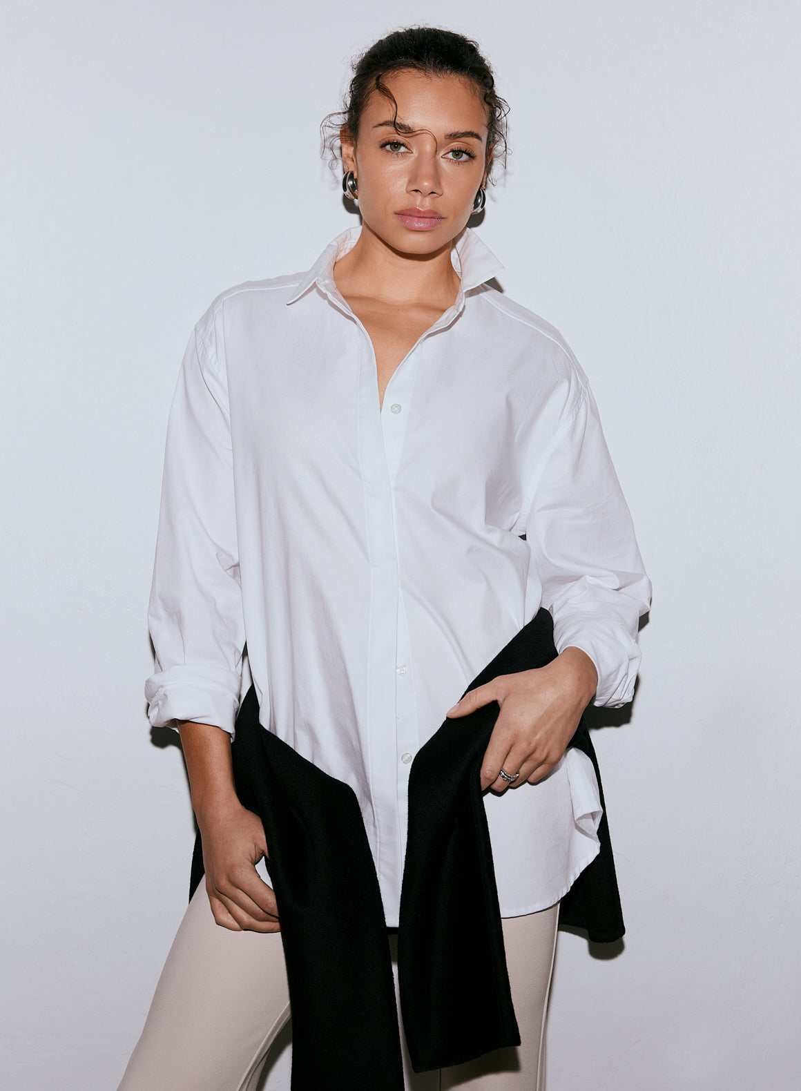 Camisa blanca Oxford
