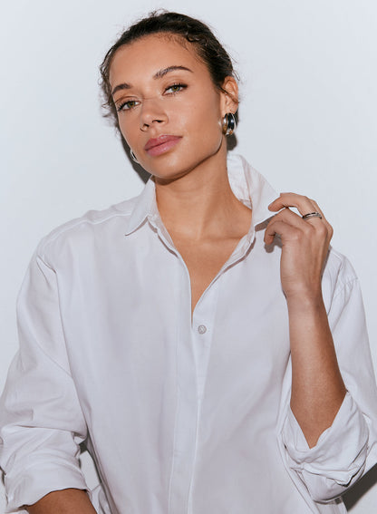 Camisa blanca Oxford